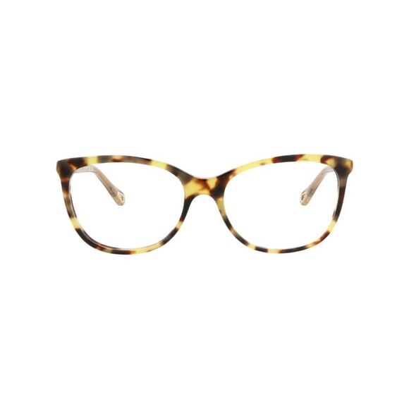Chloé Square-Frame Bio Acetate Optical Frames Brown Womens - Picture 1 of 6